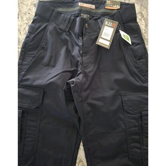 5.11 Tactical, Taclite EMS Cargo Pants, 724 Dark Navy SZ 10 Regular, 64369 NWT - Picture 9 of 10